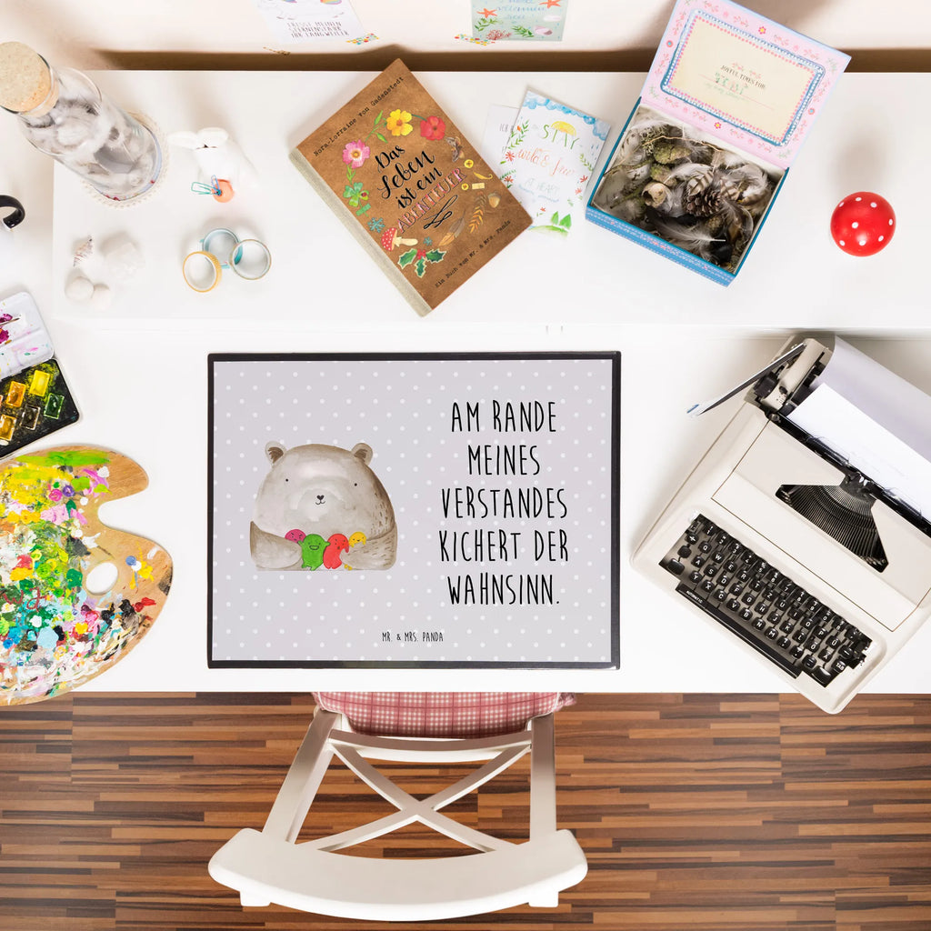 Podkładka na biurko niedźwiedź uczucie Schreibtischauflage, Schreibtischunterlage Groß, Schreibunterlage, Schreibwaren, Schreibtisch Unterlagen, Bürobedarf, Büroartikel, Bär, Teddy, Teddybär, Durchgedreht, Wahnsinn, Verrückt