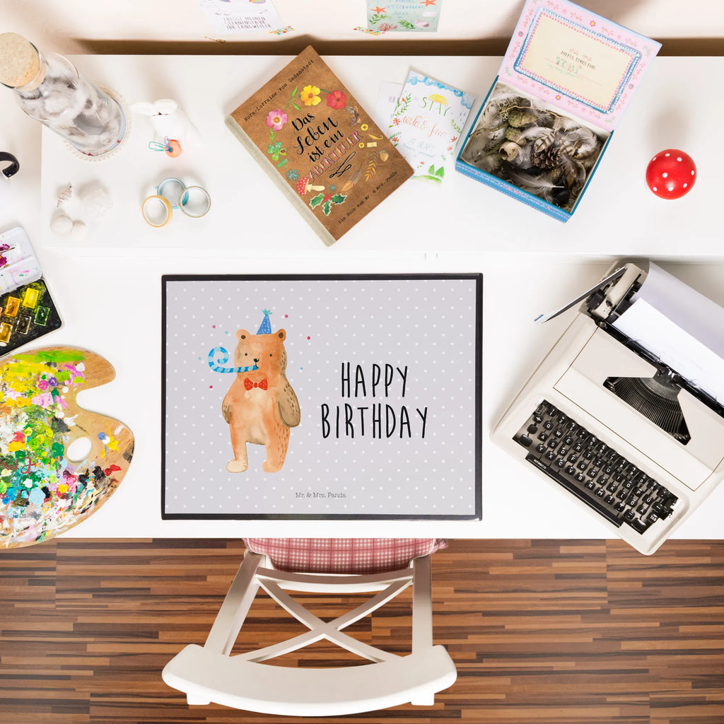 Podkładka na biurko Niedźwiedź urodziny Tischunterlage, Schreibtisch Matte, schreibtischunterlagen, arbeitsmatte, schreibtischunterlage, Schreibtisch Unterlagen, tischpad, tischmatte, tischauflage, Schreibtischauflage, tischmatten, schreibauflagen, tischpads, schreibtischmatte, Schreibunterlage, schreibauflage, pultunterlage, schreibmatte, arbeitsunterlage, schreibtischauflagen, tischauflagen, Bär, Teddy, Teddybär, Geburtstag, Glückwunsch, Happy Birthday, Alles Gute