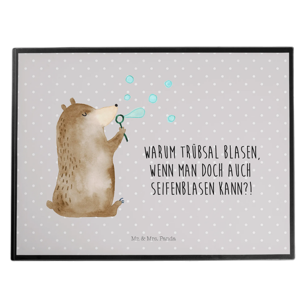 Schreibtischunterlage Bär Seifenblasen Büroartikel, Bürobedarf, Schreibtischauflage, Schreibunterlage, Schreibwaren, Schreibtischunterlage Groß, Schreibtisch Unterlagen, Bär, Teddy, Teddybär, Seifenblasen Bär Lustig Sein Glücklich Traurig Happy