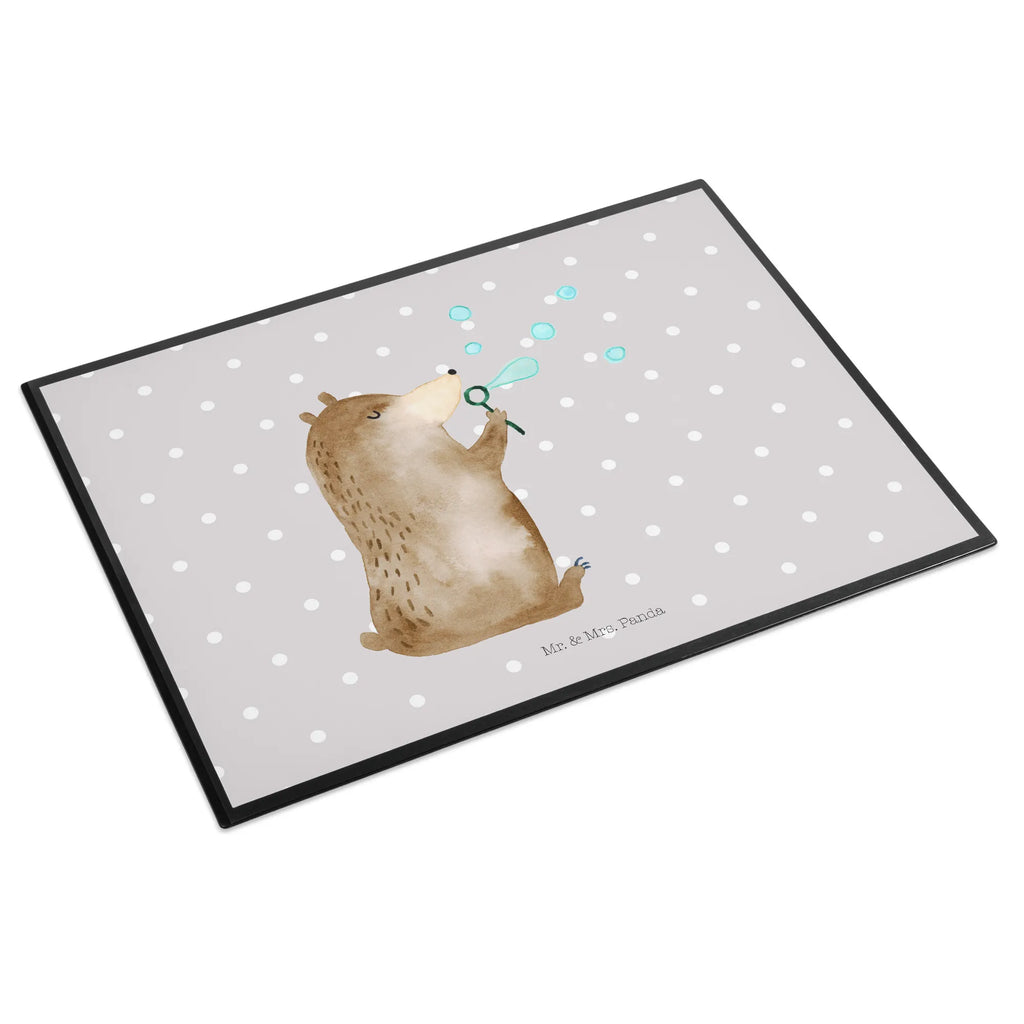 Schreibtischunterlage Bär Seifenblasen Büroartikel, Bürobedarf, Schreibtischauflage, Schreibunterlage, Schreibwaren, Schreibtischunterlage Groß, Schreibtisch Unterlagen, Bär, Teddy, Teddybär, Seifenblasen Bär Lustig Sein Glücklich Traurig Happy