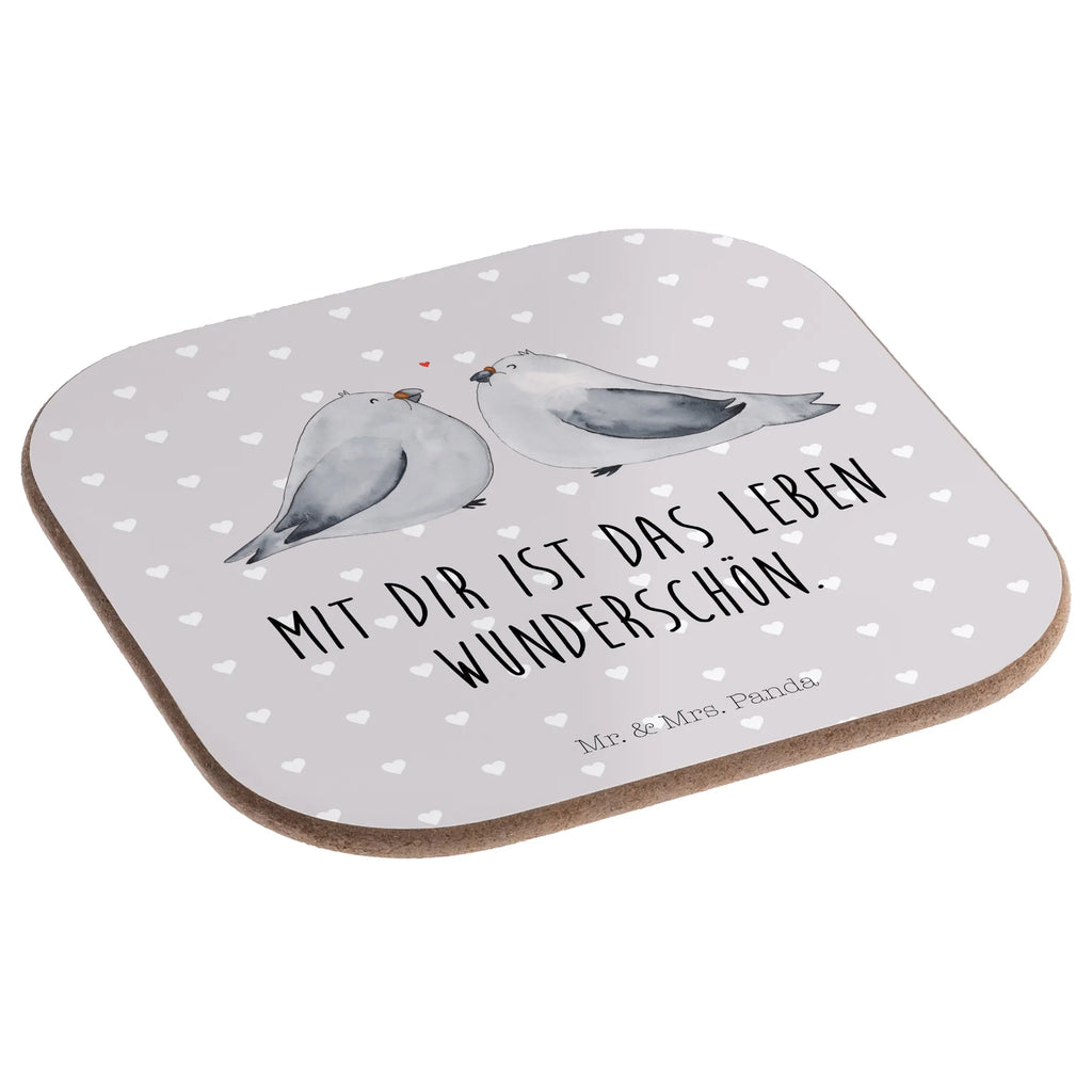 Square coaster Turtledoves in love Getränkeuntersetzer, Bierdeckel, Untersetzer Holz, Untersetzer Gläser, Untersetzer Design, Untersetzer für Gläser, Glasuntersetzer, Tassen Untersetzer, Untersetzer, Untersetzer aus Holz, Korkuntersetzer, Holzuntersetzer, Liebe, Partner, Freund, Freundin, Ehemann, Ehefrau, Heiraten, Verlobung, Heiratsantrag, Liebesgeschenk, Jahrestag, Hocheitstag, Turteltauben, Tauben, Hochzeitstag, Verheiratet, Verlobt, Geschenk Hochzeit, Geschenk Freundin, Verliebt, Liebesbeweis, Turteltäubchen, Geschenk Freund
