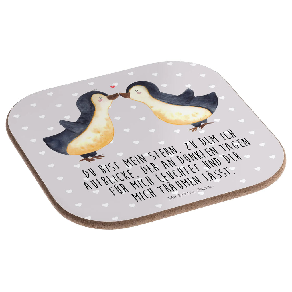 Square coaster Penguins in love glass coasters, presents, gift, breakfast, party, gifts, Coasters, Love, Loving, Two, Together, Marriage, Engagement, Proposal of marriage, Love gift, gift for her, gift for him, anniversary gift, proof of love, wedding anniversary, guest gift, gift friend, pair, pair of penguins, penguin love, anniversary, love, love saying, gift girlfriend, fiancée, couple. love couple, fiancé, penguins, wedding, gift idea, engagement, gift anniversary, Penguin
