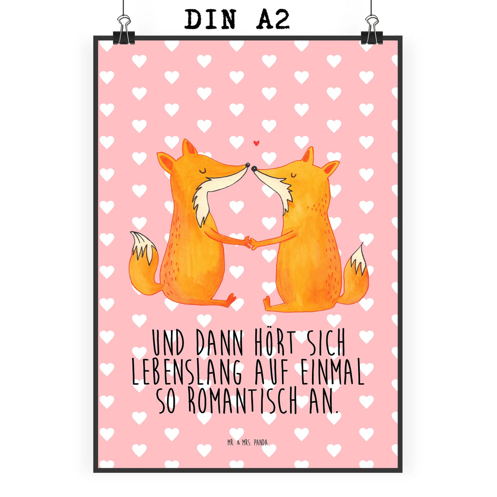 Plakat lisy miłość Bild für Wand, wandkunst, Wandbild, Wandposter, Wanddekoration, Wanddeko Bild, kunstposter, kunstdruck poster, wanddeko, Kunstdruck, Poster, Posterdruck, Deko Bild, Bild, drucke, Designposter, Mr. & Mrs. Panda Poster, kunst für die wand, Wandschmuck, wanddruck, Plakat, grafikposter, Fuchs, Freundin, Ehemann, Füchse, Partner, Verlobte, Ehe, Ehefrau, Fox, Liebesbeweis, Liebespaar, Freund, Liebe, Paar
