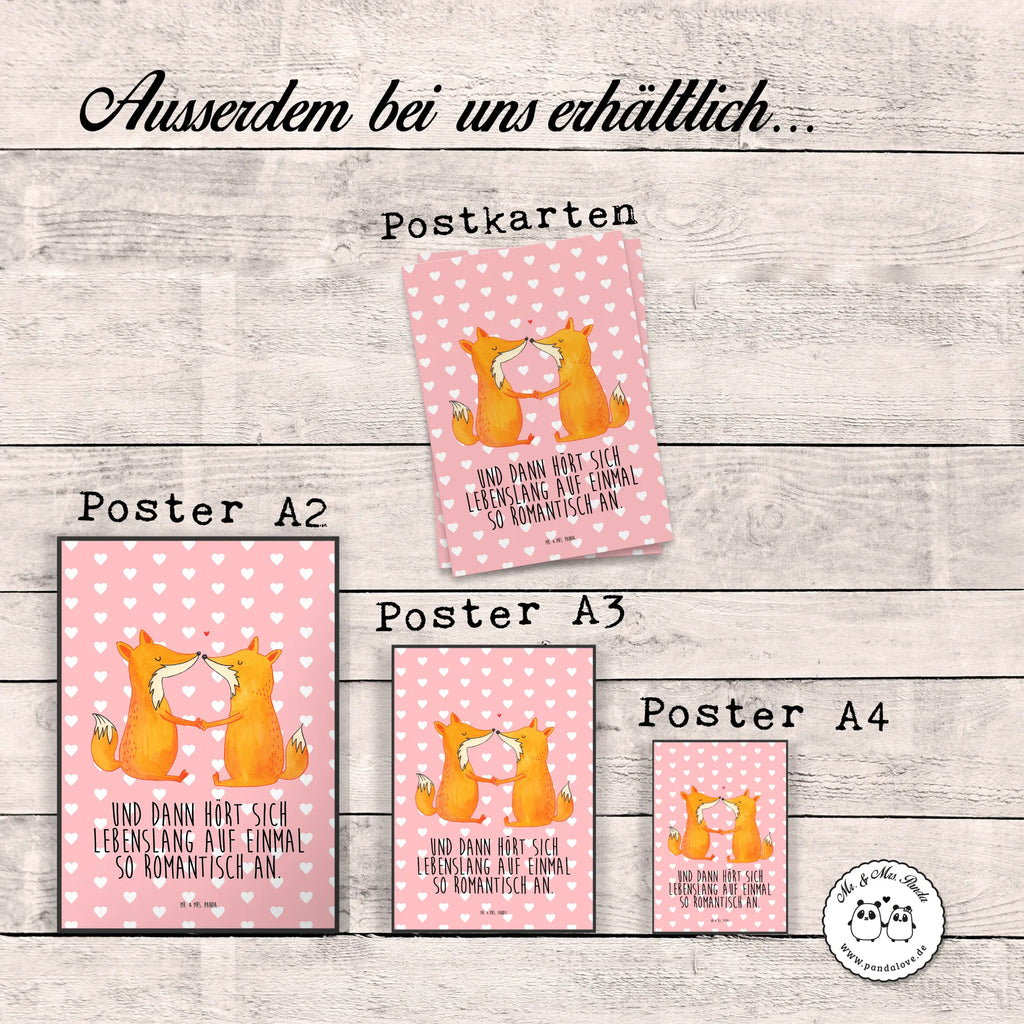 Plakat lisy miłość Bild für Wand, wandkunst, Wandbild, Wandposter, Wanddekoration, Wanddeko Bild, kunstposter, kunstdruck poster, wanddeko, Kunstdruck, Poster, Posterdruck, Deko Bild, Bild, drucke, Designposter, Mr. & Mrs. Panda Poster, kunst für die wand, Wandschmuck, wanddruck, Plakat, grafikposter, Fuchs, Freundin, Ehemann, Füchse, Partner, Verlobte, Ehe, Ehefrau, Fox, Liebesbeweis, Liebespaar, Freund, Liebe, Paar