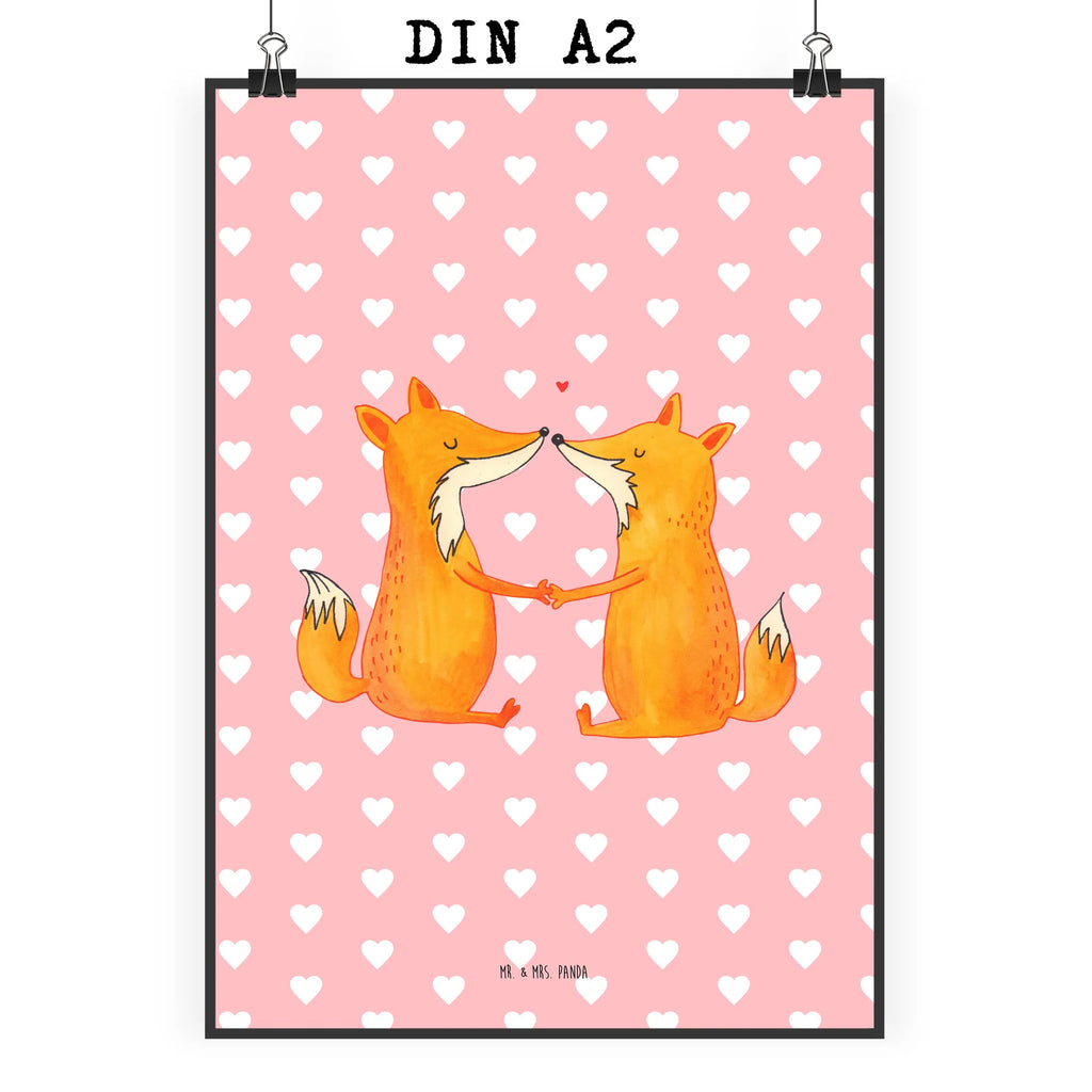 Plakat lisy miłość Bild für Wand, wandkunst, Wandbild, Wandposter, Wanddekoration, Wanddeko Bild, kunstposter, kunstdruck poster, wanddeko, Kunstdruck, Poster, Posterdruck, Deko Bild, Bild, drucke, Designposter, Mr. & Mrs. Panda Poster, kunst für die wand, Wandschmuck, wanddruck, Plakat, grafikposter, Fuchs, Freundin, Ehemann, Füchse, Partner, Verlobte, Ehe, Ehefrau, Fox, Liebesbeweis, Liebespaar, Freund, Liebe, Paar