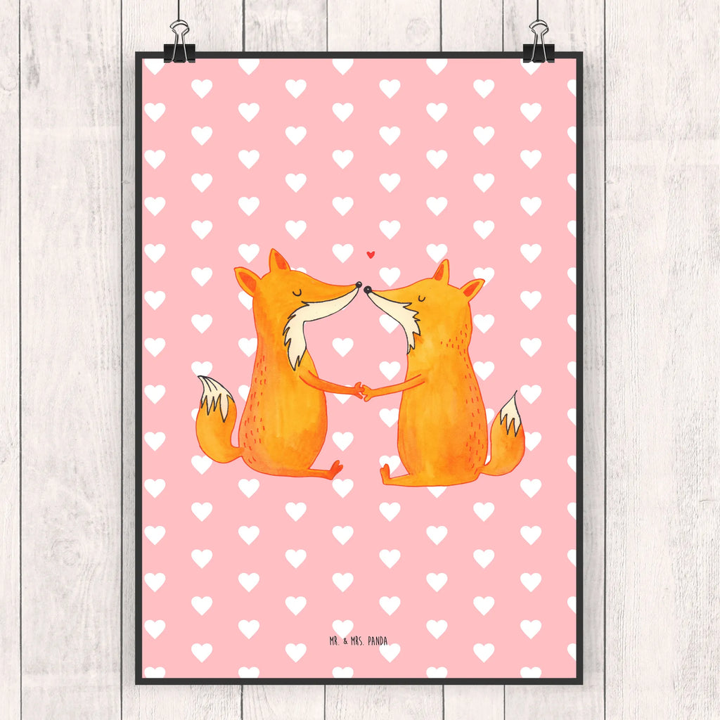 Plakat lisy miłość Bild für Wand, wandkunst, Wandbild, Wandposter, Wanddekoration, Wanddeko Bild, kunstposter, kunstdruck poster, wanddeko, Kunstdruck, Poster, Posterdruck, Deko Bild, Bild, drucke, Designposter, Mr. & Mrs. Panda Poster, kunst für die wand, Wandschmuck, wanddruck, Plakat, grafikposter, Fuchs, Freundin, Ehemann, Füchse, Partner, Verlobte, Ehe, Ehefrau, Fox, Liebesbeweis, Liebespaar, Freund, Liebe, Paar