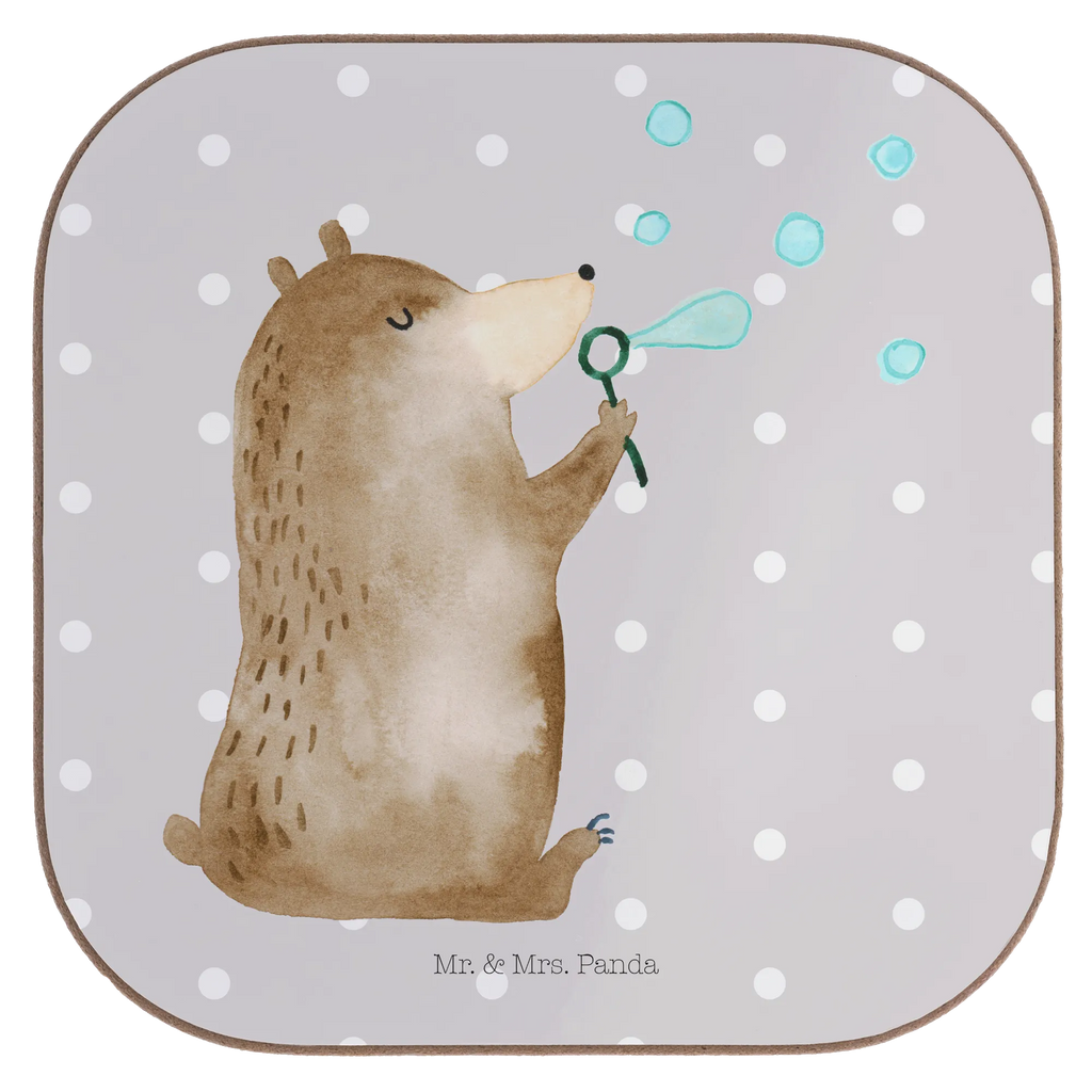 Square coaster bear soap bubbles Getränkeuntersetzer, Tassen Untersetzer, Untersetzer Design, Holzuntersetzer, Untersetzer aus Holz, Bierdeckel, Untersetzer für Gläser, Untersetzer Holz, Glasuntersetzer, Untersetzer Gläser, Untersetzer, Korkuntersetzer, Bär, Teddy, Teddybär, Seifenblasen Bär Lustig Sein Glücklich Traurig Happy