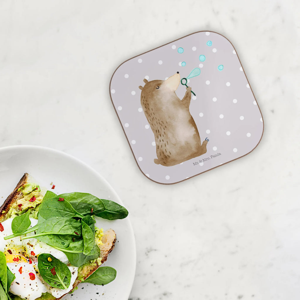 Square coaster bear soap bubbles Getränkeuntersetzer, Tassen Untersetzer, Untersetzer Design, Holzuntersetzer, Untersetzer aus Holz, Bierdeckel, Untersetzer für Gläser, Untersetzer Holz, Glasuntersetzer, Untersetzer Gläser, Untersetzer, Korkuntersetzer, Bär, Teddy, Teddybär, Seifenblasen Bär Lustig Sein Glücklich Traurig Happy