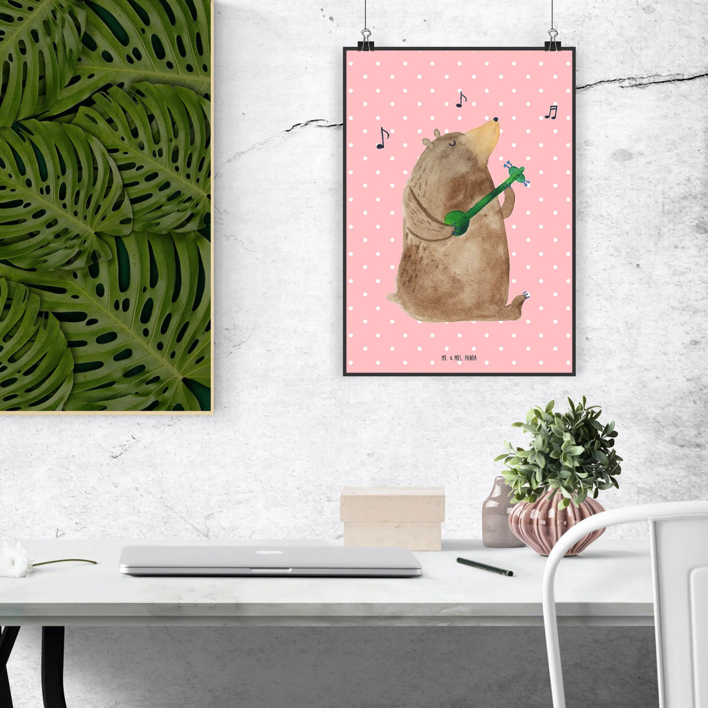 Plakat niedźwiedź piosenka Niedźwiedź, Miś, Pluszowy miś