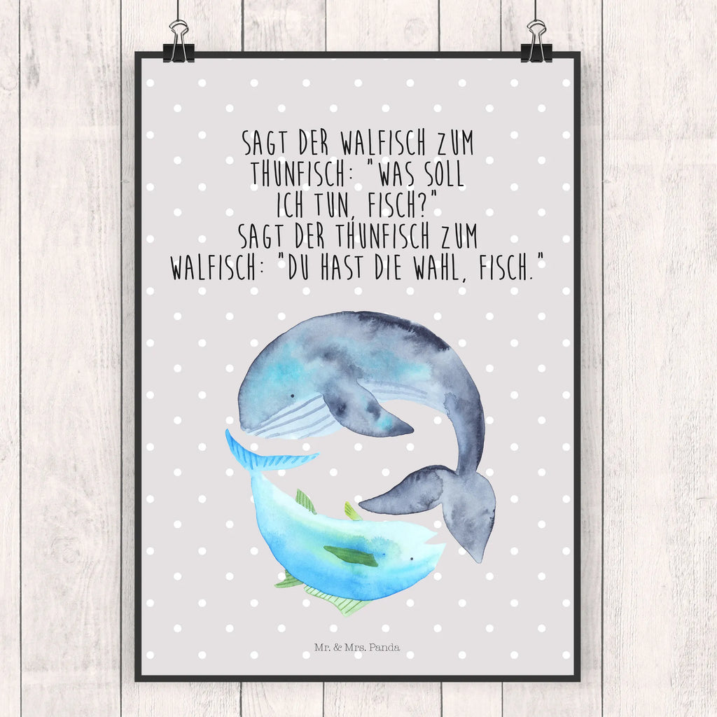 Plakat wieloryb tuńczyk Deko Bild, Kinderposter, Großes Poster, Posterdruck, Wandposter, Handgemaltes Poster, Mr. & Mrs. Panda Poster, Plakat, Designposter, Raumdekoration, Poster Sprüche, Bild, Poster, Schlafzimmer Poster, Bild für Wand, Wanddeko Bild, Wanddekoration, Kinderzimmer Poster, Kunstdruck, Wandbild, Küchenposter, Gute Laune, Tiermotive, Tiere, Lustige Sprüche, Wal, Wahl, Spruch Lustig, Spruch Des Tages, Witz, Wortwitz Lustig, Flachwitz Geschenk, Tunfisch, Flachwitz