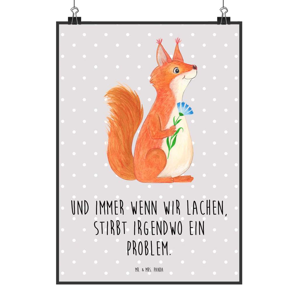Poster Eichhörnchen Blume Deko Bild, Posterdruck, Wandbild, Wanddekoration, grafikposter, Bild für Wand, Mr. & Mrs. Panda Poster, kunstdruck poster, wandkunst, wanddeko, drucke, Poster, Bild, Wandposter, kunstposter, kunst für die wand, Wanddeko Bild, Kunstdruck, wanddruck, Plakat, Wandschmuck, Designposter, Gute Laune, Tiermotive, Tiere, Lustige Sprüche, Spruch Deko, Spruch Positiv, glücklich Spruch, Motivation Sprüche, Eichhörnchen, Lachen, Motivation Bilder, Spaß, Eichhorn