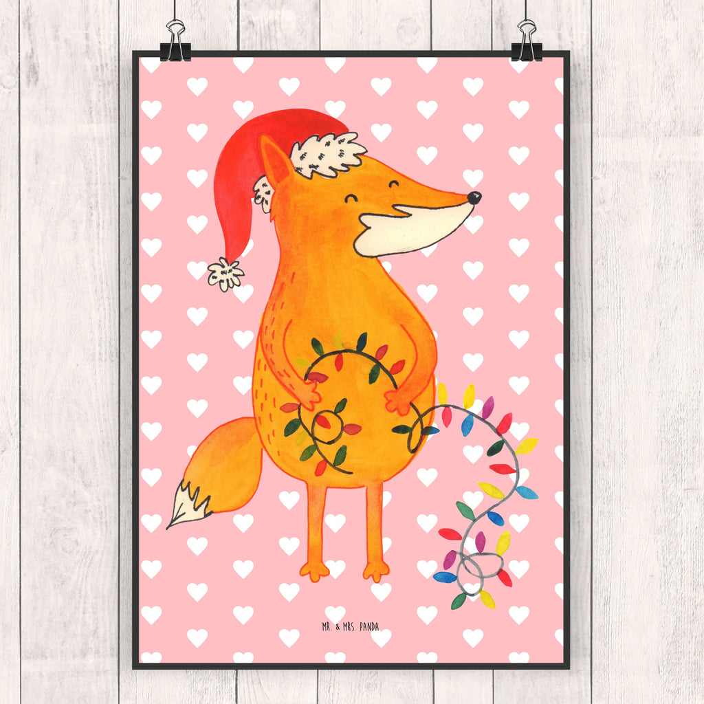 Poster Fuchs Weihnachten Posterdruck, Wandposter, grafikposter, wanddeko, Poster, Wandschmuck, wanddruck, wandkunst, kunstdruck poster, Wanddekoration, Deko Bild, Wandbild, Plakat, kunstposter, Designposter, drucke, Kunstdruck, Bild, Bild für Wand, Mr. & Mrs. Panda Poster, Wanddeko Bild, kunst für die wand, Wintermotiv, Heiligabend, Advent, Nikolaus, Weihnachtsdeko, Winter, Weihnachten, Weihnachtszeit, Füchse, Spruch schön, Geschenk Weihnachten, Fuchs, Weihnachtsmann