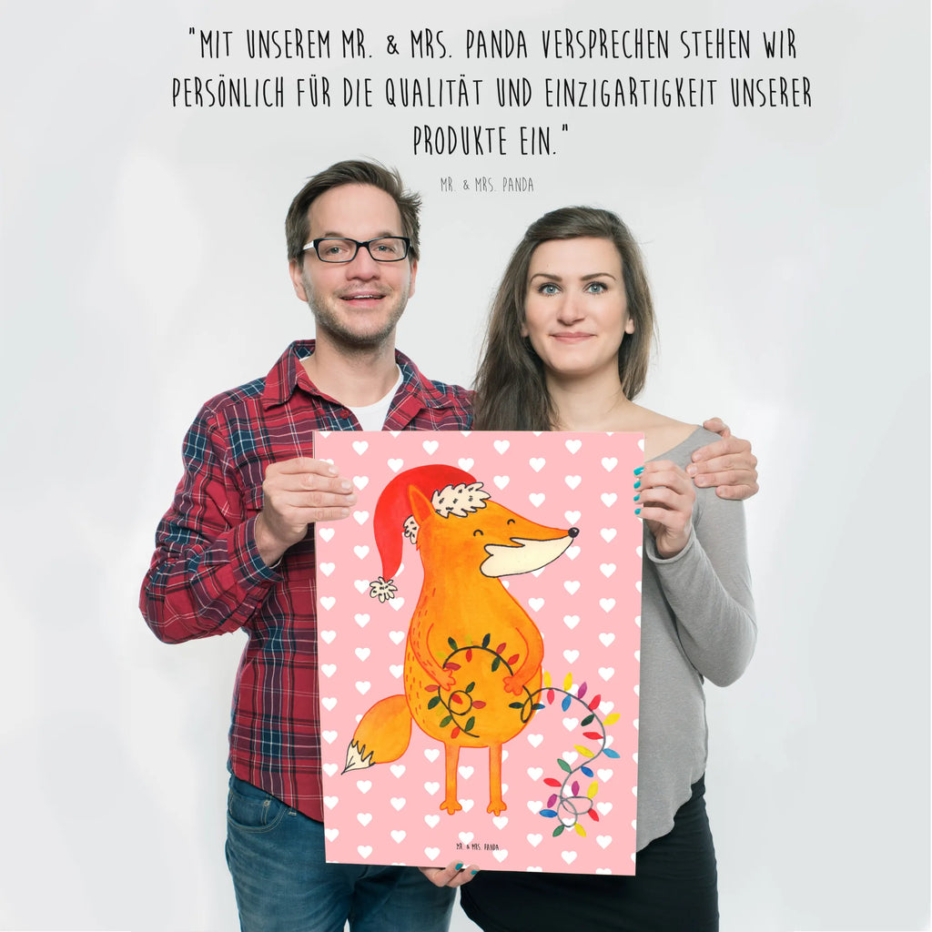 Poster Fuchs Weihnachten Posterdruck, Wandposter, grafikposter, wanddeko, Poster, Wandschmuck, wanddruck, wandkunst, kunstdruck poster, Wanddekoration, Deko Bild, Wandbild, Plakat, kunstposter, Designposter, drucke, Kunstdruck, Bild, Bild für Wand, Mr. & Mrs. Panda Poster, Wanddeko Bild, kunst für die wand, Wintermotiv, Heiligabend, Advent, Nikolaus, Weihnachtsdeko, Winter, Weihnachten, Weihnachtszeit, Füchse, Spruch schön, Geschenk Weihnachten, Fuchs, Weihnachtsmann