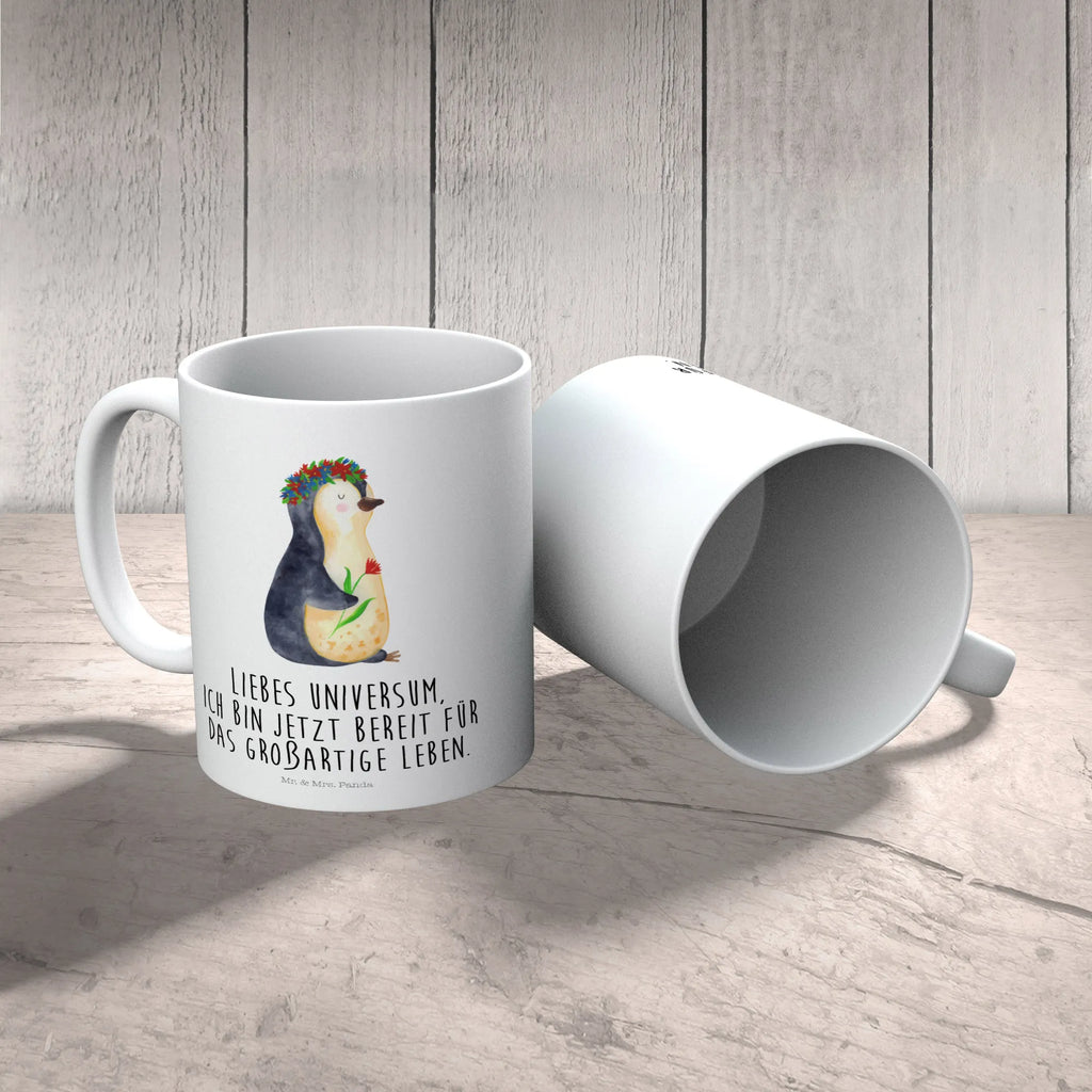 Child's mug Penguin Flower Kinderbecher Unzerbrechlich, Trinklern-Tasse, Trinklernbecher, Tasse Mit Henkel Für Kinder, Kinderbecher, Kindertasse Auslaufsicher, Kindertasse, Kindertasse Mikrowellengeeignet, Kindertasse Mit Tiermotiv, Kindertasse Bunt, Kinder-Keramiktasse, Tasse Für Kinder, Kindertasse Für Vorschüler, Kindertasse Mit Strohhalm, Kinder-Thermobecher, Nachhaltige Kindertasse, Kindertasse Spülmaschinenfest, Kindertasse Für Baby, Kindertasse BPA-Frei, Trinklernbecher Personalisiert, Kinderbecher Mit Spruch, Kinderbecher Mit Deckel, Kindertasse Bruchsicher, Kinder-Porzellantasse, Kindertasse Aus Silikon, Trinklernbecher Aus Kunststoff, Kindertasse Mit Cartoonmotiv, Kinder-Porzellantasse Mit Motiv, Kindertasse Handgemacht, Kindertasse Mit Griffen, Tasse Für Kleinkinder, Tasse Für Schulanfänger, Kindertasse Ökologisch, Trinklernbecher Mit Deckel, Kinderbecher Für Kleinkinder, Kinderbecher Aus Edelstahl, Design Kindertasse, Pinguin, Motivation, Pinguine, Liebeskummer, Lebensziele, Lebenslust, Ziele, Leben, Blumenkranz, Wünsche, Universum, Geschenkidee