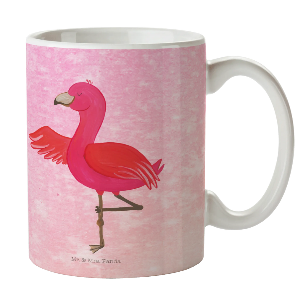 Kubek Flamingo joga design tasse, haferl, Trinkbecher, Pott, Henkeltasse, Keramiktasse, Keramikbecher, Becher, Kaffeepott, Bürotasse, statement tasse, Coffee Mug, Dekotasse, hochwertige tasse, Tasse, Motivtasse, Trinktasse, Kaffeetasse, kaffeetasse keramik, Designtasse, Kaffeebecher, Kakaotasse, Frühstücksbecher, Frühstückstasse, kaffeebecher bedruckt, Bürobecher, tasse für kaffee, Teetasse, Geschenktasse, Teebecher, schöne tasse, Tasse mit Motiv, Tasse mit Spruch, Sprüchetasse, tasse für büro, Bedruckte Tasse, Henkelbecher, kaffeebecher keramik, Teepott, milchkaffeetasse, heißgetränkebecher, Mug, kaffeetasse bedruckt, Flamingo, Yoga-Übung, Vogel, Aufregen, Tiefenentspannung, Yoga, Ärger, Achtsamkeit, Namaste, Entspannung