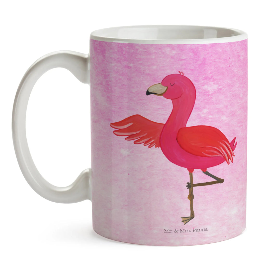 Kubek Flamingo joga design tasse, haferl, Trinkbecher, Pott, Henkeltasse, Keramiktasse, Keramikbecher, Becher, Kaffeepott, Bürotasse, statement tasse, Coffee Mug, Dekotasse, hochwertige tasse, Tasse, Motivtasse, Trinktasse, Kaffeetasse, kaffeetasse keramik, Designtasse, Kaffeebecher, Kakaotasse, Frühstücksbecher, Frühstückstasse, kaffeebecher bedruckt, Bürobecher, tasse für kaffee, Teetasse, Geschenktasse, Teebecher, schöne tasse, Tasse mit Motiv, Tasse mit Spruch, Sprüchetasse, tasse für büro, Bedruckte Tasse, Henkelbecher, kaffeebecher keramik, Teepott, milchkaffeetasse, heißgetränkebecher, Mug, kaffeetasse bedruckt, Flamingo, Yoga-Übung, Vogel, Aufregen, Tiefenentspannung, Yoga, Ärger, Achtsamkeit, Namaste, Entspannung