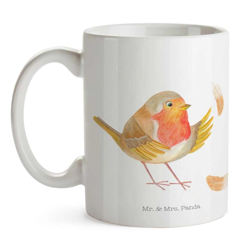Mug robin feathers Tasse mit Zitaten, Porzellantasse, Kaffeetasse, Bürotasse, Keramiktasse, Teetasse, Tasse mit Motiven, Geschenktasse, Tasse, Tiermotive, Gute Laune, lustige Sprüche, Tiere, Motivationsbilder, Vogel, Rotkehlchen, Spruch Mut, Spruch Motivation, fliegen, Motivation Sprüche, What if i fall