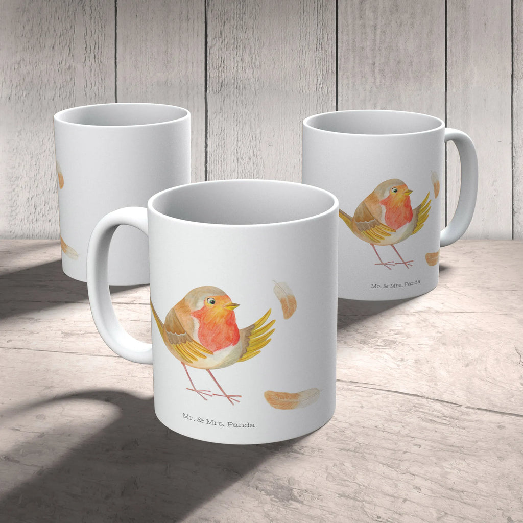 Mug robin feathers Tasse mit Zitaten, Porzellantasse, Kaffeetasse, Bürotasse, Keramiktasse, Teetasse, Tasse mit Motiven, Geschenktasse, Tasse, Tiermotive, Gute Laune, lustige Sprüche, Tiere, Motivationsbilder, Vogel, Rotkehlchen, Spruch Mut, Spruch Motivation, fliegen, Motivation Sprüche, What if i fall