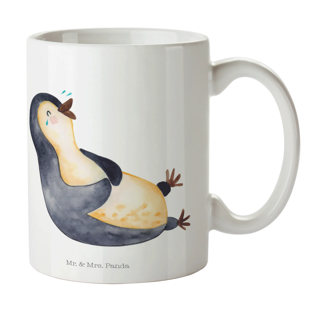 Mug Penguin Laugh Kaffeetasse, Keramiktasse, Porzellantasse, Tasse mit Zitaten, Tasse mit Motiven, Bürotasse, Tasse, Teetasse, Geschenktasse, Pinguin, lustiger Spruch, Optimismus, Humor, Fröhlichkeit, Fröhlich, Pinguine, Lachen