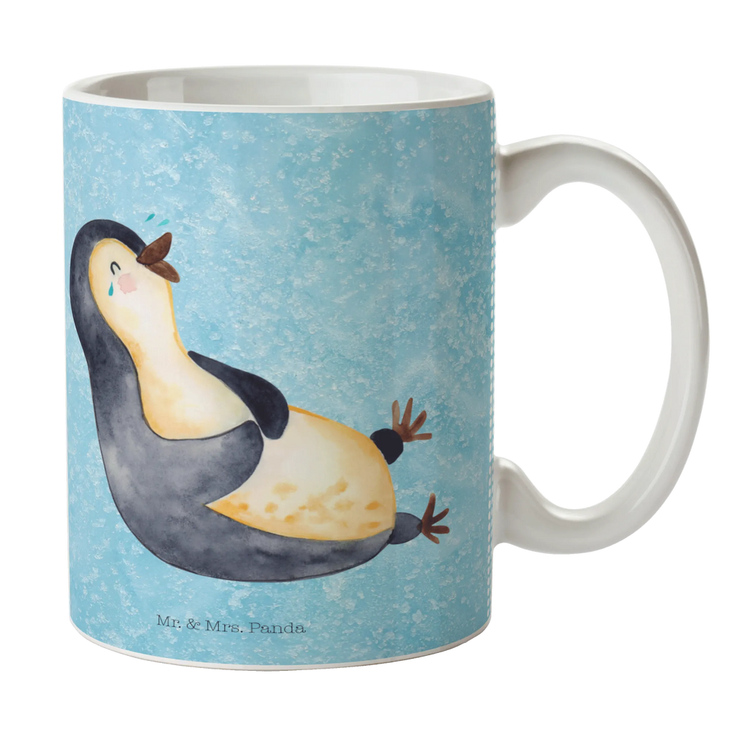 Mug Penguin Laugh Kaffeetasse, Keramiktasse, Porzellantasse, Tasse mit Zitaten, Tasse mit Motiven, Bürotasse, Tasse, Teetasse, Geschenktasse, Pinguin, lustiger Spruch, Optimismus, Humor, Fröhlichkeit, Fröhlich, Pinguine, Lachen