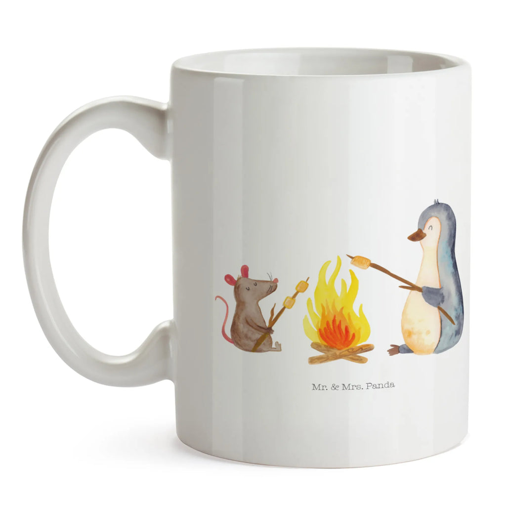 Mug Penguin campfire tea mug, mug, novelty mug, custom mug, mug with designs, coffee mug, ceramic mug, mug with quotes, gift mug, porcelain mug, latte mug, personalized mug, office mug, Penguin, North Pole, Winter, Penguins, mouse, marshmallows, office, life, life motto, campfire, barbecue, love, penguins, work, life motivation, everyday office life, job, new start, fire, motivation