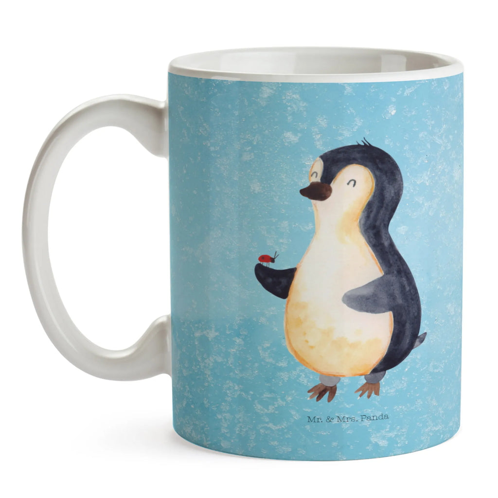 Mug Penguin ladybug personalized mug, mug with quotes, ceramic mug, mug, porcelain mug, coffee mug, novelty mug, latte mug, office mug, mug with designs, tea mug, custom mug, gift mug, Penguin, North Pole, Winter, Penguins, happiness, joy, ladybird, joy of life, penguins, love, wonder