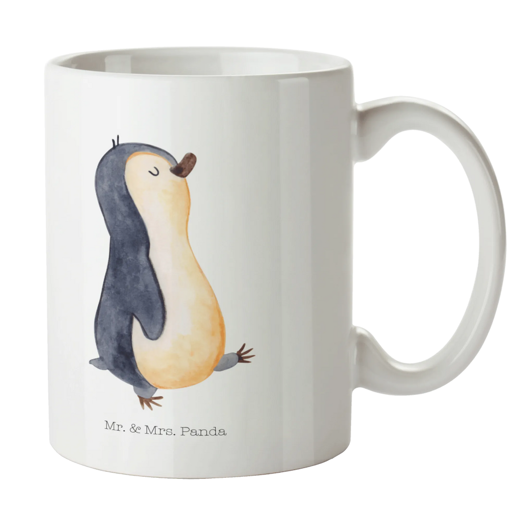 Mug Penguin march Geschenktasse, Tasse, Tasse mit Motiven, Teetasse, Tasse mit Zitaten, Porzellantasse, Keramiktasse, Kaffeetasse, Bürotasse, Pinguin, Langschläfer, Schwester, Familie, Frühaufsteher, Pinguine, Bruder
