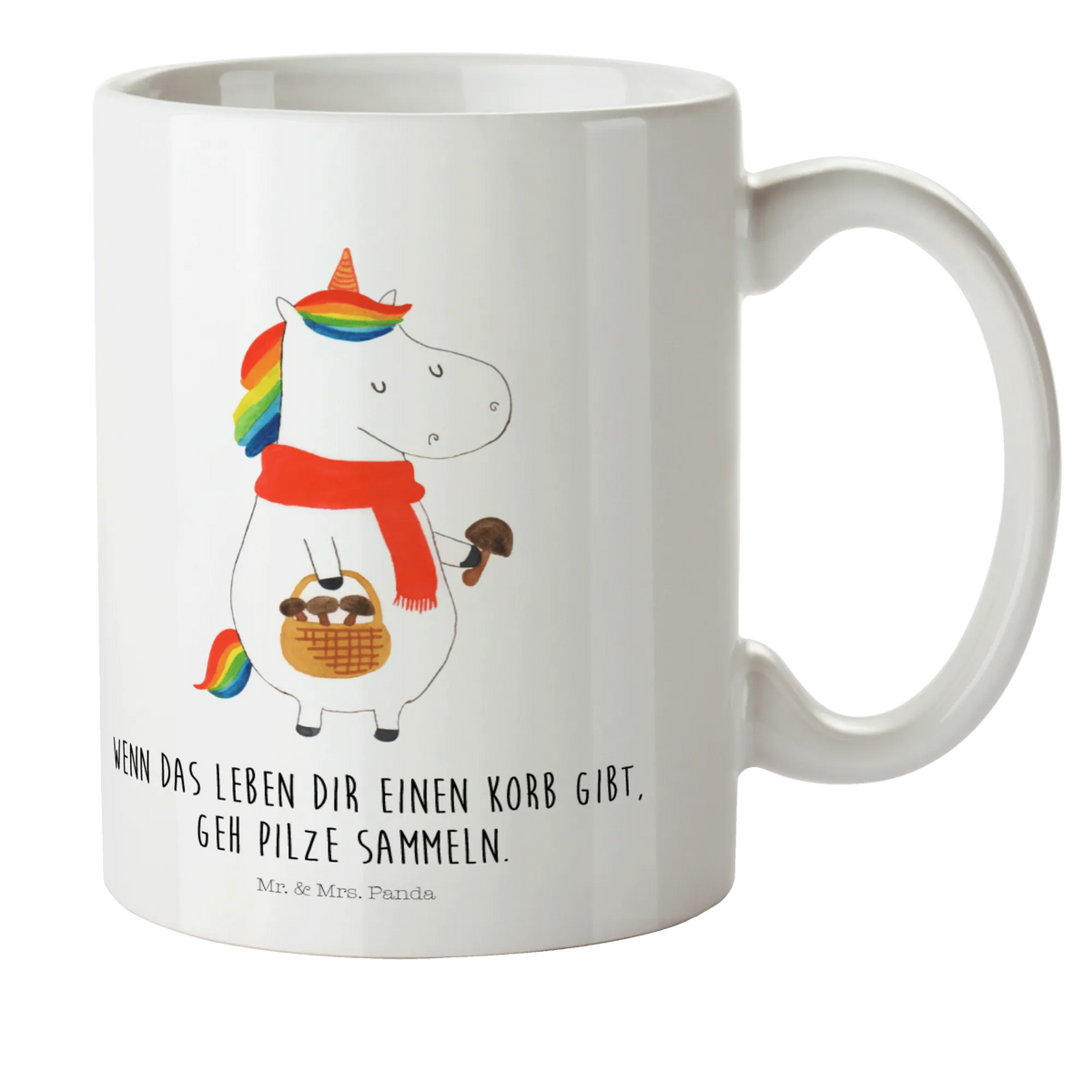 Child's mug unicorn Mushroom