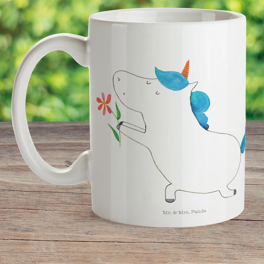 Child's mug unicorn flower drinking cup, camping mug, mug, kindergarten, plastic cup, coffee cup, unicorn, unicorns, couple, marriage application, flower, request, love, engagement, proof of love, partner