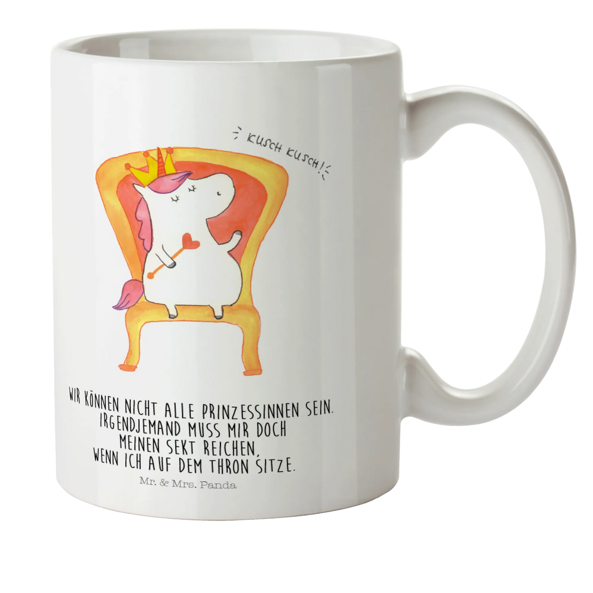 Child's mug unicorn king