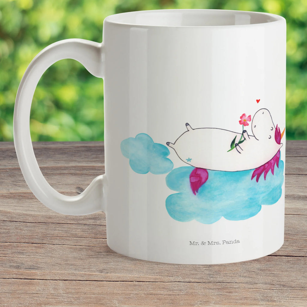 Child's mug unicorn In love camping mug, drinking cup, mug, kindergarten, plastic cup, coffee cup, unicorn, unicorns, Love, girlfriend gift, Girlfriend present, Love Proof, Unicorns, Unicorn, cloud