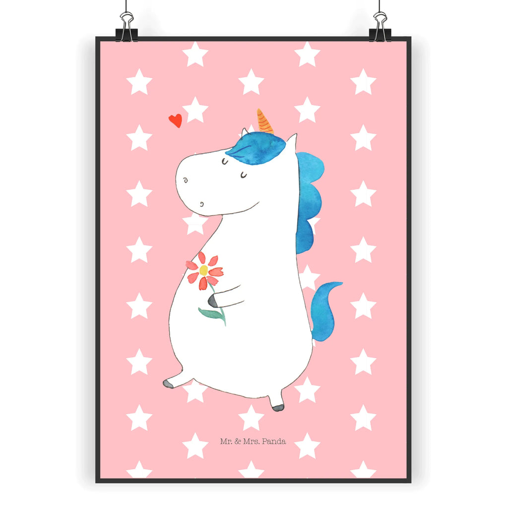 Poster Einhorn Spaziergang drucke, wanddruck, wanddeko, Plakat, Kunstdruck, kunstposter, Wanddekoration, Wanddeko Bild, Posterdruck, Wandbild, kunstdruck poster, Bild für Wand, Wandschmuck, grafikposter, Mr. & Mrs. Panda Poster, kunst für die wand, Designposter, Deko Bild, wandkunst, Bild, Poster, Wandposter, Einhorn Deko, Einhörner, Einhorn, Unicorn, Blumen, Gute Laune, Mutter, Schwester, Glitzer, Motivation, Spaziergang, Freundin, Freude