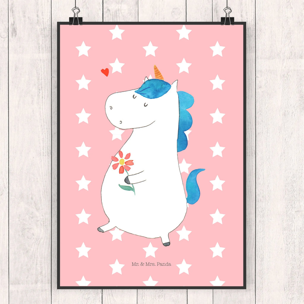 Poster Einhorn Spaziergang drucke, wanddruck, wanddeko, Plakat, Kunstdruck, kunstposter, Wanddekoration, Wanddeko Bild, Posterdruck, Wandbild, kunstdruck poster, Bild für Wand, Wandschmuck, grafikposter, Mr. & Mrs. Panda Poster, kunst für die wand, Designposter, Deko Bild, wandkunst, Bild, Poster, Wandposter, Einhorn Deko, Einhörner, Einhorn, Unicorn, Blumen, Gute Laune, Mutter, Schwester, Glitzer, Motivation, Spaziergang, Freundin, Freude