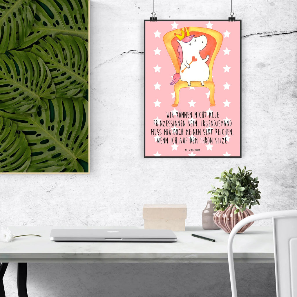 Poster unicorn princess Mr. & Mrs. Panda Poster, Raumdekoration, Kunstdruck, Posterdruck, Wanddeko Bild, Wanddekoration, Handgemaltes Poster, Wanddeko, Designposter, Küchenposter, Wandposter, Poster, Bild, Kinderposter, Einhorn, Einhörner, Einhorn Deko, Unicorn, Monat, Geburtstagsgeschenk, Geschenk, Geburtstag, Prinzessin