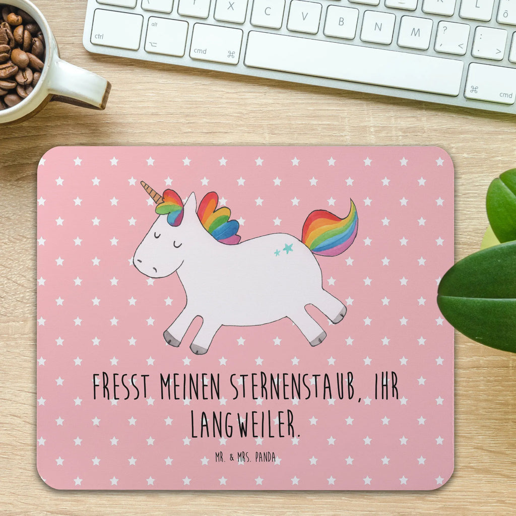 Mouse mat unicorn happy saying, Student, Work, Mouse Pad, Motif, fun, Mouse, mousepad, Pad, PC, Office, Gift, Print, Study, unicorn, unicorns, joy, joy of life, funny, happy, cheerful
