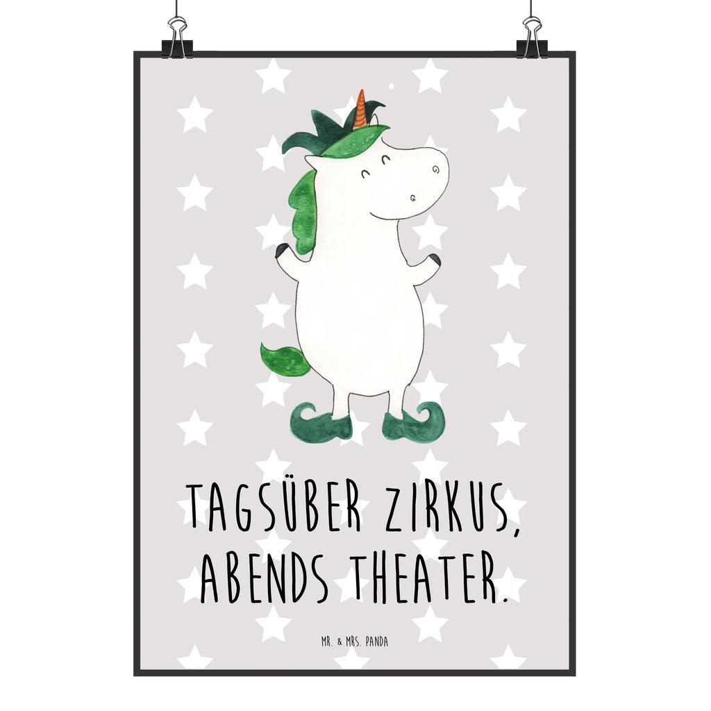 Poster unicorn joker Mr. & Mrs. Panda Poster, Wandschmuck, wandkunst, grafikposter, kunstdruck poster, Bild, Poster, Designposter, Deko Bild, Wanddeko Bild, Kunstdruck, wanddruck, drucke, Wandposter, Wanddekoration, kunst für die wand, Plakat, Posterdruck, Bild für Wand, kunstposter, wanddeko, Wandbild, Einhorn Deko, Einhörner, Einhorn, Unicorn, Mittelalter, Kasper, Gaukler, Hofnarr