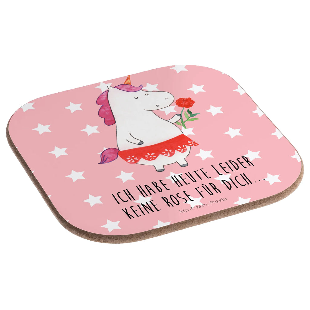 Square coaster unicorn lady party, glass coasters, gift, Coasters, presents, breakfast, gifts, unicorn, unicorns, girlfriend, woman, lady, fine lady, divorce, bachelor, bachelorette