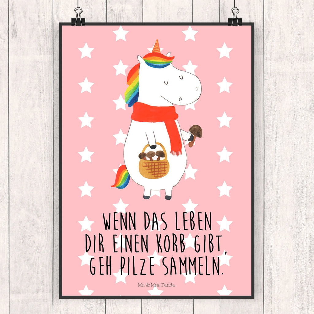 Poster unicorn Mushroom Poster, Deko Bild, Kunstdruck, Posterdruck, Bild, wanddeko, Wandposter, Wanddekoration, kunst für die wand, wandkunst, kunstdruck poster, Wandbild, grafikposter, Plakat, Mr. & Mrs. Panda Poster, Bild für Wand, Designposter, Wandschmuck, wanddruck, kunstposter, drucke, Wanddeko Bild, Einhorn Deko, Einhörner, Einhorn, Unicorn, Pilze, Spruch, Liebeskummer, Motivation, Pilzsammler