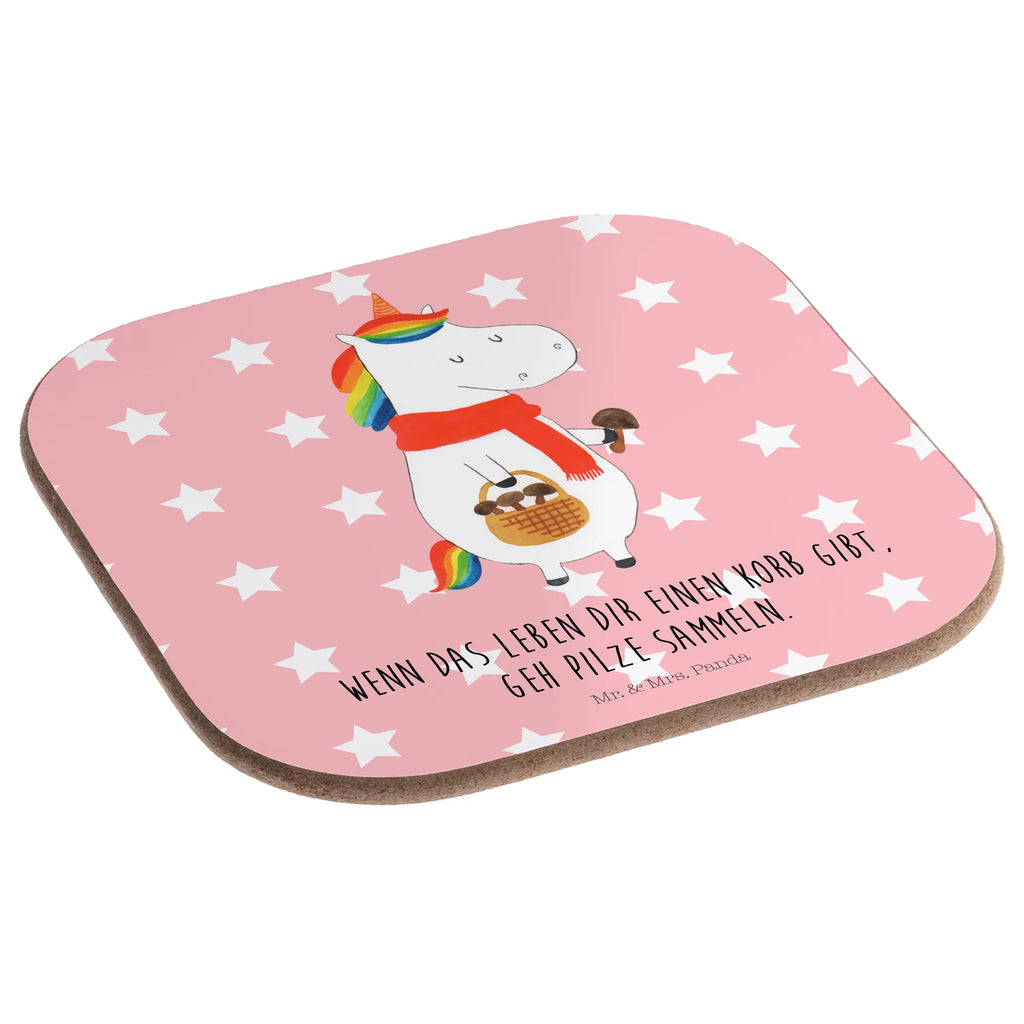 Square coaster unicorn Mushroom breakfast, presents, gifts, gift, glass coasters, Coasters, party, unicorn, unicorns, Motivation, Mushrooms, Sayings, Love Causes, Unicorn, Unicorns, Mushroom Collectors