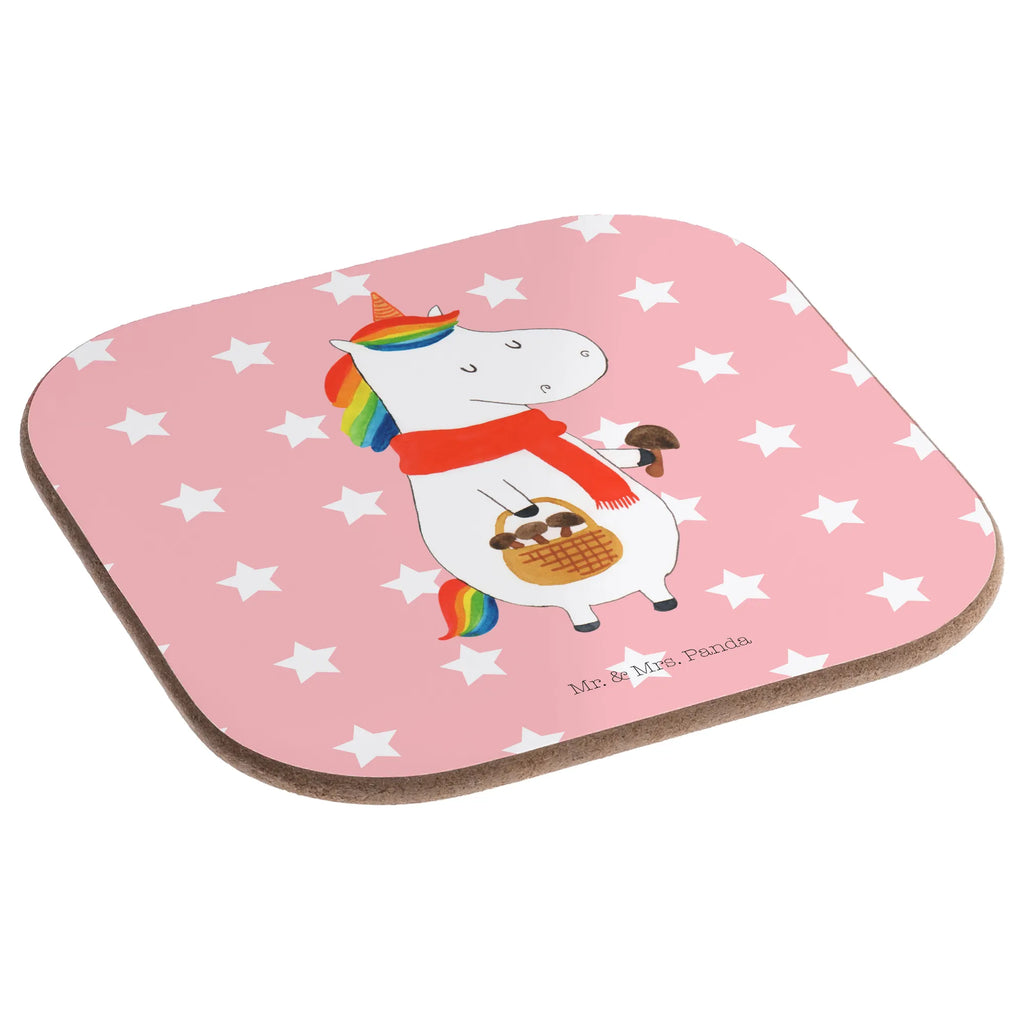 Square coaster unicorn Mushroom breakfast, presents, gifts, gift, glass coasters, Coasters, party, unicorn, unicorns, Motivation, Mushrooms, Sayings, Love Causes, Unicorn, Unicorns, Mushroom Collectors