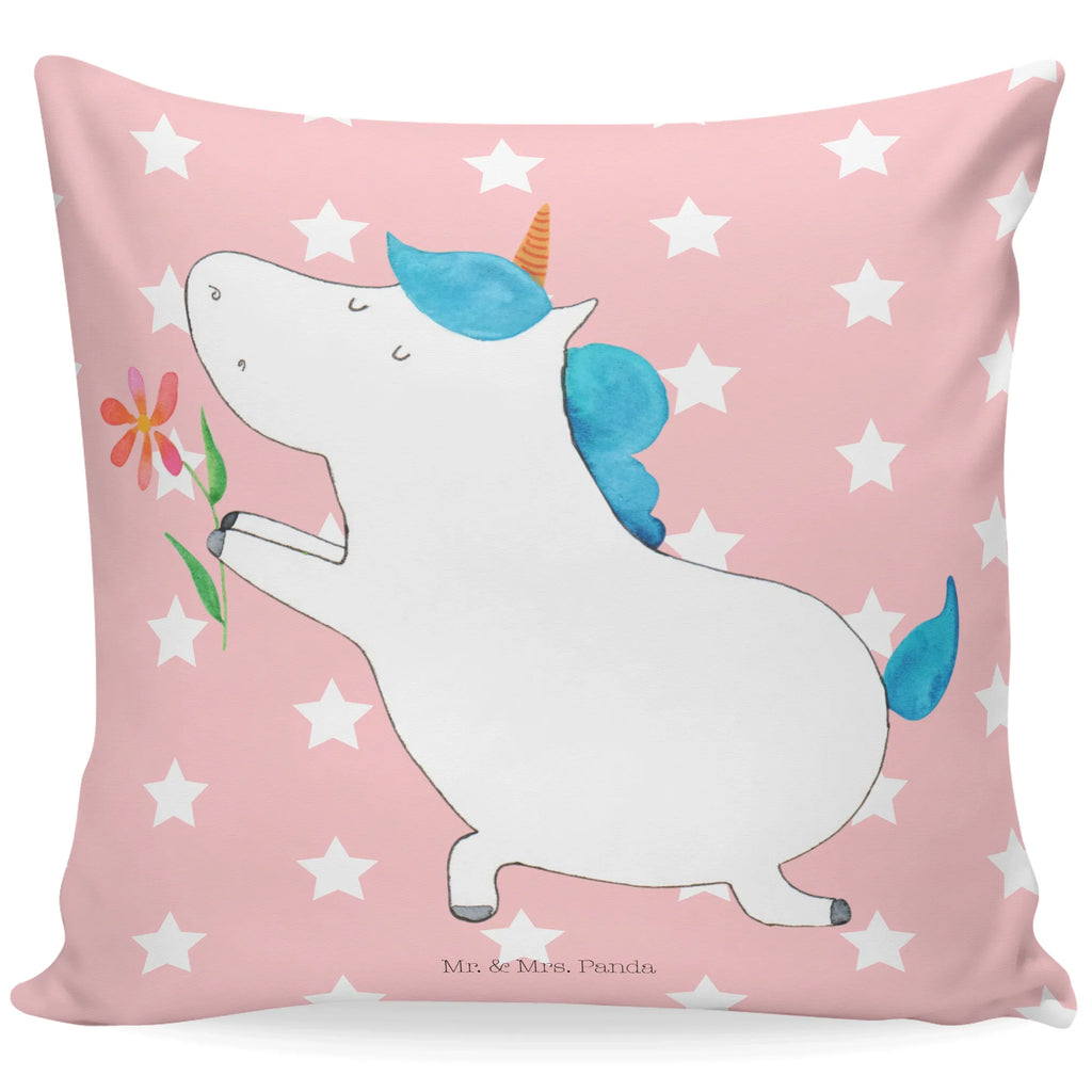 40x40 poduszka jednorożec kwiat Jednorożec, jednorożce, dekoracje jednorożca, jednorożec