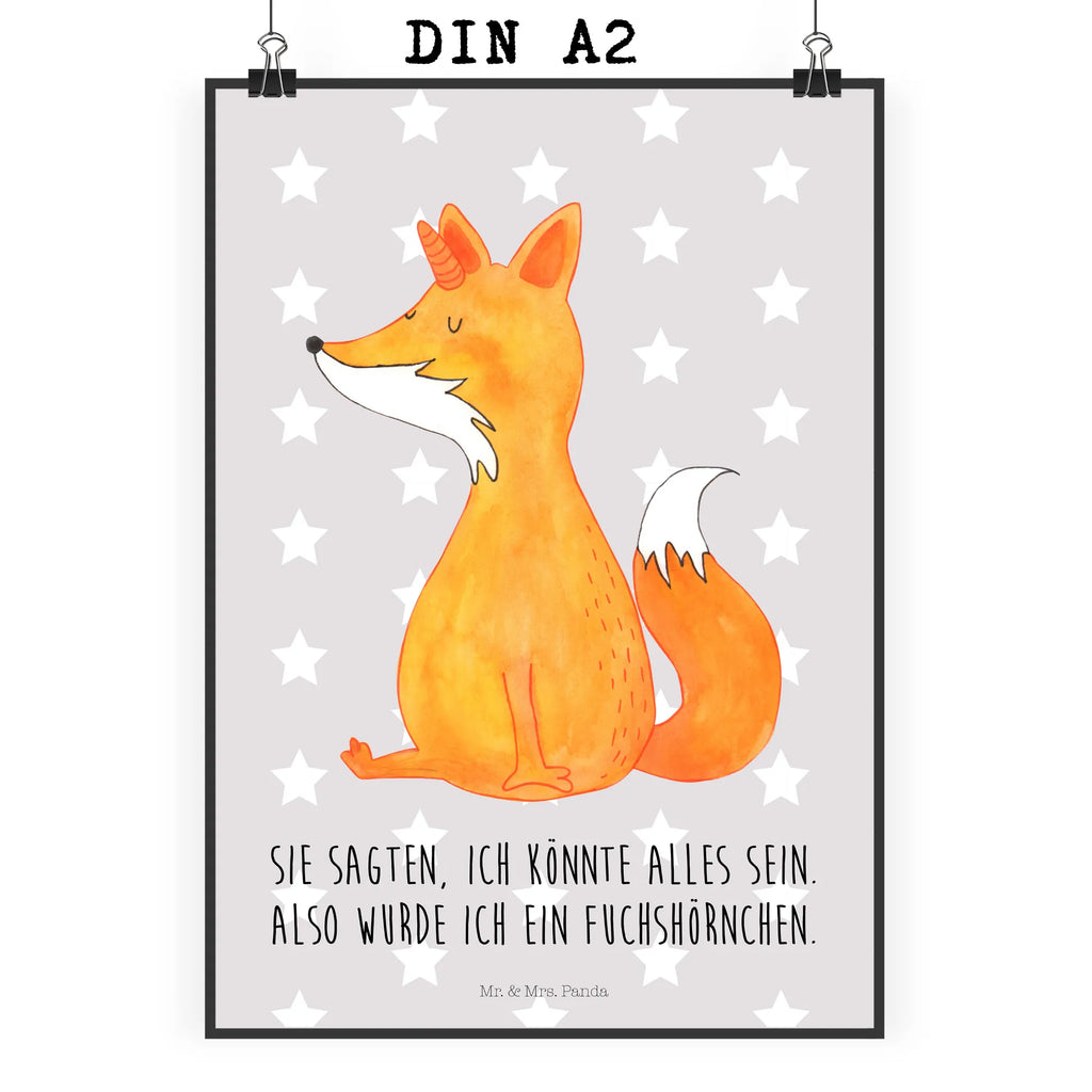 Plakat Jednorożec lis kunstposter, Wanddekoration, Wandschmuck, Bild, Mr. & Mrs. Panda Poster, Bild für Wand, Poster, kunst für die wand, drucke, Posterdruck, Wandbild, Deko Bild, wandkunst, Wandposter, Wanddeko Bild, Designposter, Plakat, kunstdruck poster, grafikposter, Kunstdruck, wanddeko, wanddruck, Einhorn Deko, Einhörner, Einhorn, Unicorn, Fuchshörnchen, Fuchshorn, Fuchs, Füchse, Unicorns, Foxycorn
