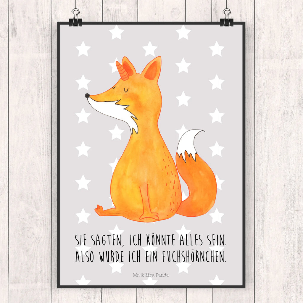 Plakat Jednorożec lis kunstposter, Wanddekoration, Wandschmuck, Bild, Mr. & Mrs. Panda Poster, Bild für Wand, Poster, kunst für die wand, drucke, Posterdruck, Wandbild, Deko Bild, wandkunst, Wandposter, Wanddeko Bild, Designposter, Plakat, kunstdruck poster, grafikposter, Kunstdruck, wanddeko, wanddruck, Einhorn Deko, Einhörner, Einhorn, Unicorn, Fuchshörnchen, Fuchshorn, Fuchs, Füchse, Unicorns, Foxycorn
