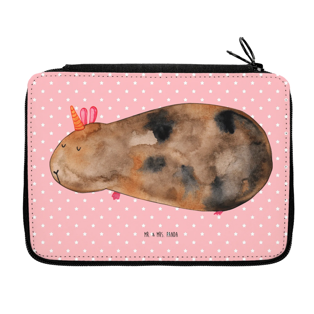 Leather folder unicorn Guinea pig pupil, school, motif, primary school, pencil case, pencil bag, gift, pen roll, child, enrolment, unicorn, unicorns, Meericorn, guinea pig, squirrels