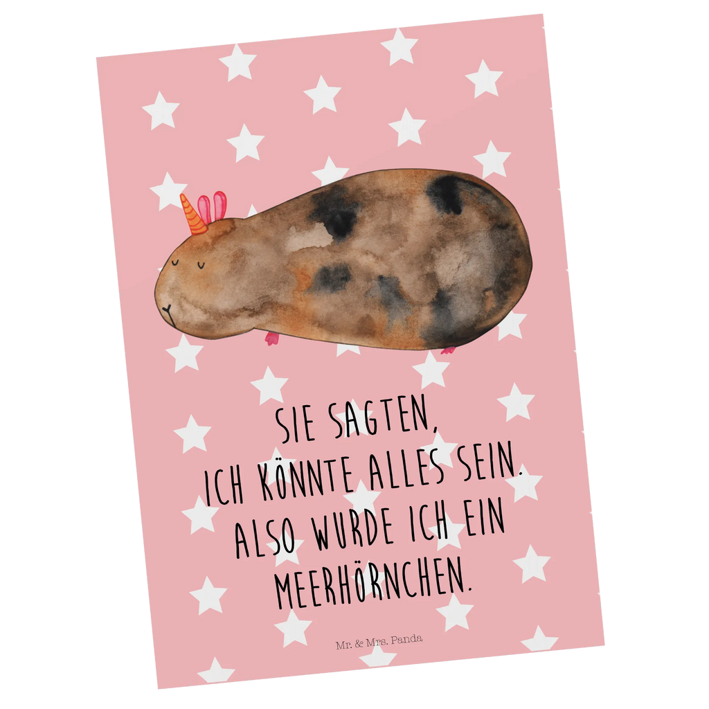Postcard unicorn Guinea pig einzelkarte, Grußkarte, Kunstkarten, spruchkarte, Designkarte, Postkarten, Motivkarte, Fotokarte, kunstkarte, Postkarte, Ansichtskarte, bildkarte, Ansichtskarten, Einhörner, Einhorn Deko, Unicorn, Einhorn, Meerhörnchen, Meericorn, Meerschwein, Meerschweinchen