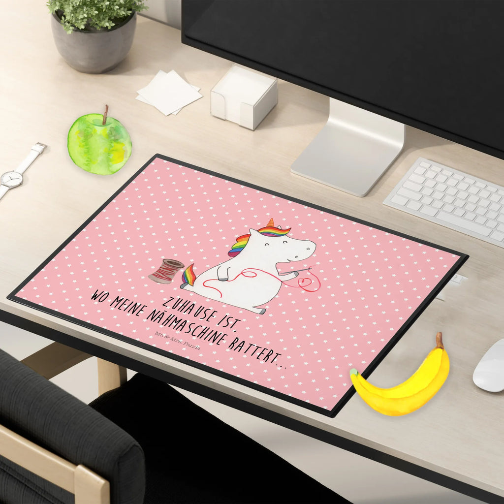 Podkładka na biurko Jednorożec krawcowa Jednorożec, jednorożce, dekoracje jednorożca, jednorożec