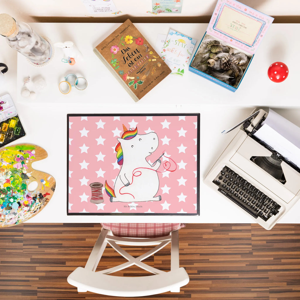 Podkładka na biurko Jednorożec krawcowa Jednorożec, jednorożce, dekoracje jednorożca, jednorożec