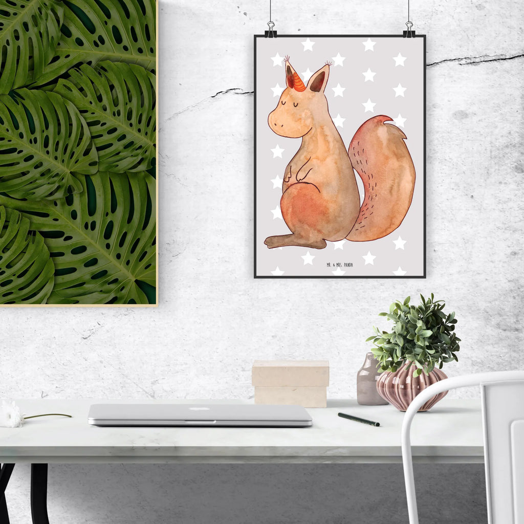 Poster unicorn Believe Plakat, Mr. & Mrs. Panda Poster, drucke, kunstposter, grafikposter, Wandschmuck, Poster, Bild, Wanddekoration, kunstdruck poster, Kunstdruck, Posterdruck, kunst für die wand, Wandposter, Wanddeko Bild, wanddruck, wanddeko, Deko Bild, Bild für Wand, Wandbild, Designposter, wandkunst, Einhorn Deko, Einhörner, Einhorn, Unicorn, Eichhörnchen, Eichhorn, Einhörnchen