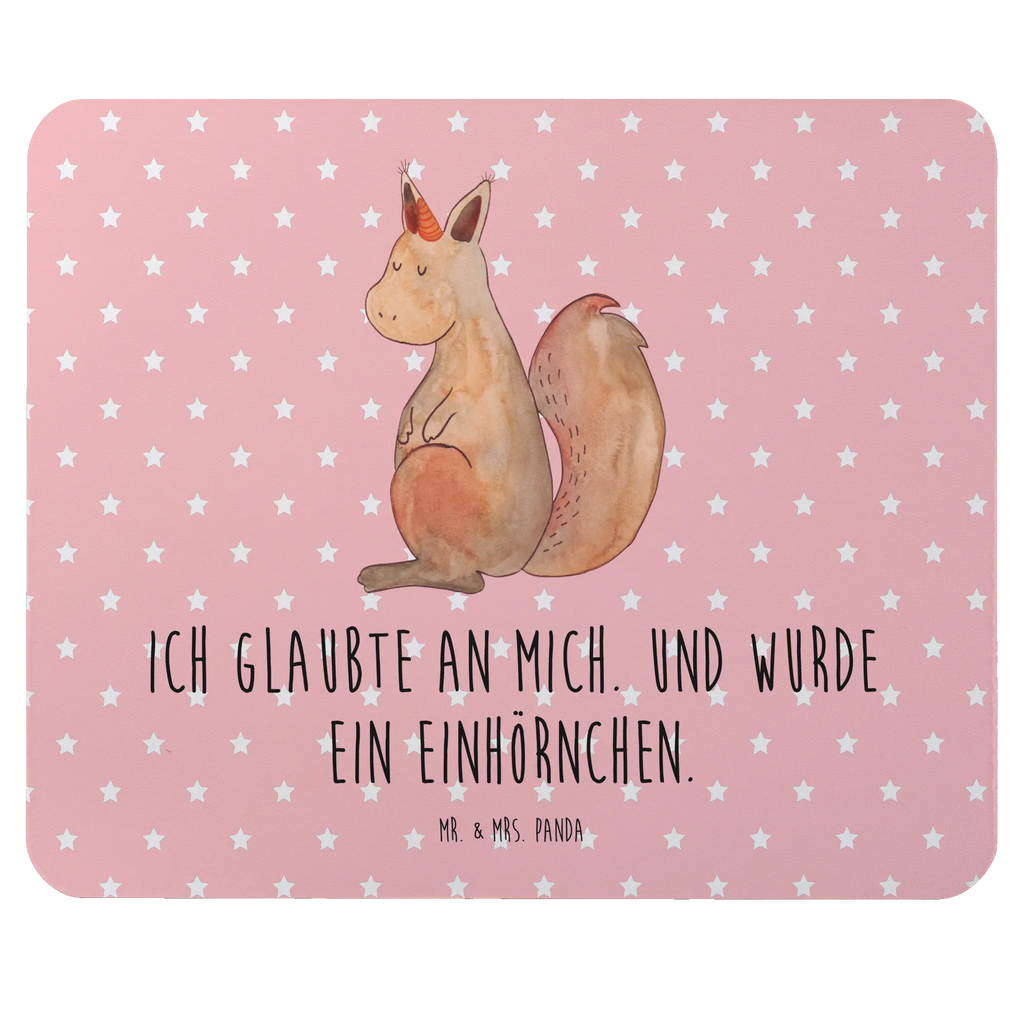 Mauspad Einhorn Glauben Arbeitszimmer, Mauspad Büro, Mauspad, Mausunterlage, PC Zubehör, Mousepad, Einzigartiges Mauspad, Designer Mauspad, Büroausstattung, Computer zubehör, Einhorn, Einhörner, Einhorn Deko, Unicorn, Eichhorn, Eichhörnchen, Einhörnchen