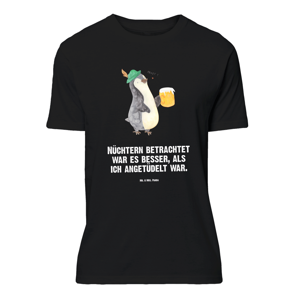 T-Shirt Standard Pinguin Bier T-Shirt, Shirt, Tshirt, Lustiges T-Shirt, T-Shirt mit Spruch, Party, Junggesellenabschied, Jubiläum, Geburstag, Herrn, Damen, Männer, Frauen, Schlafshirt, Nachthemd, Sprüche, Pinguin, Pinguine, Bier, Oktoberfest